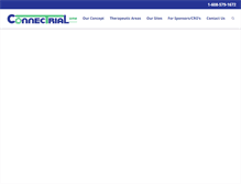 Tablet Screenshot of connectrial.com